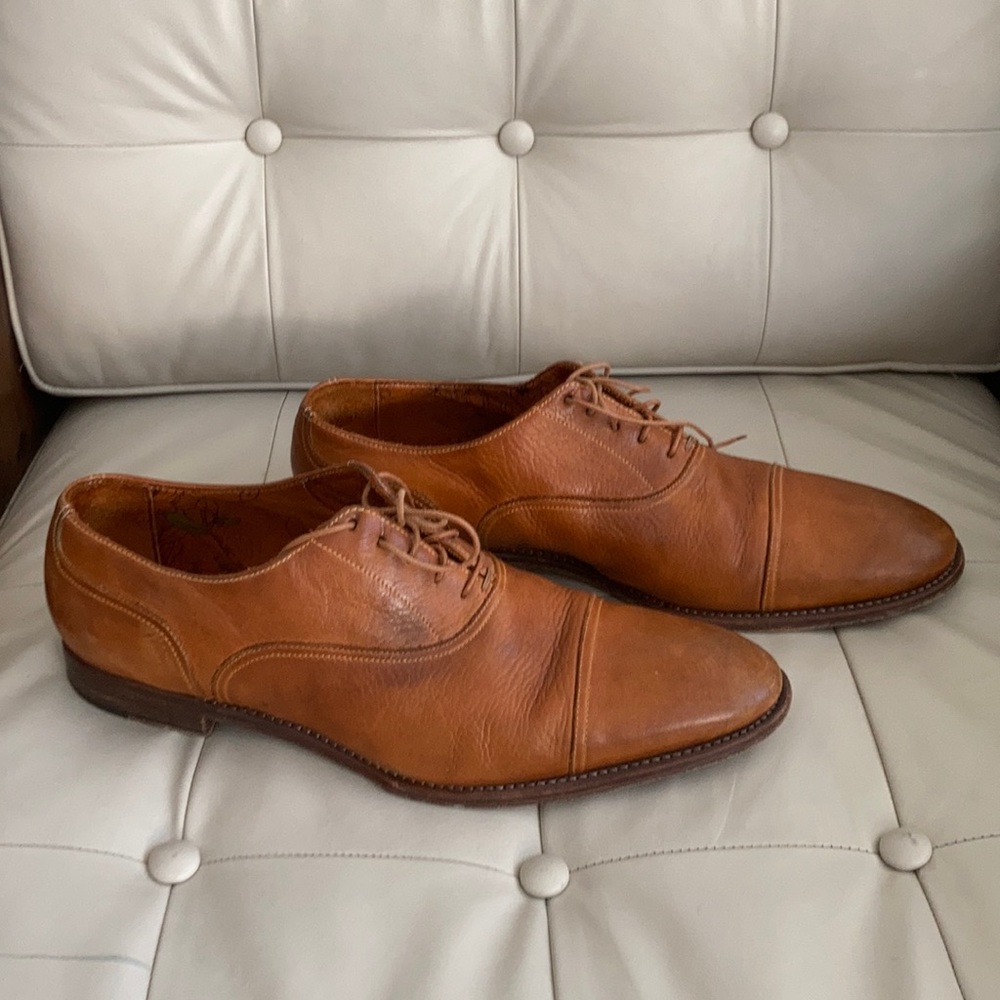 Paul smith cognac lace up shoe. Size 11